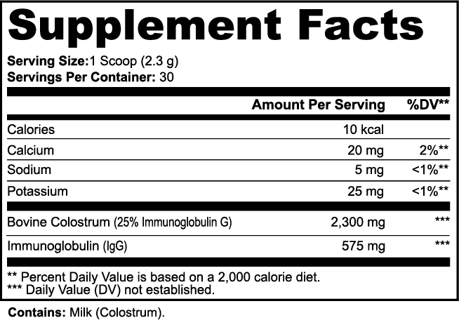 Nuveneo Colostrum Powder